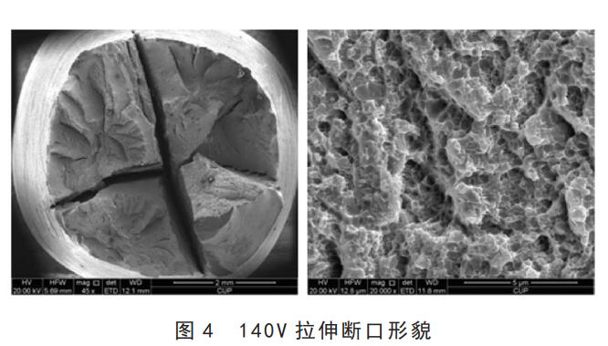 140V斷口形貌